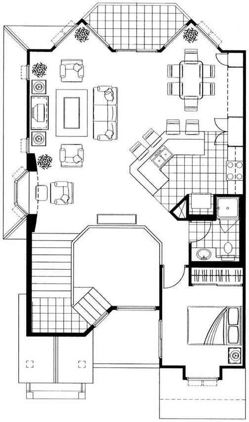 Upper Level Floor Plan